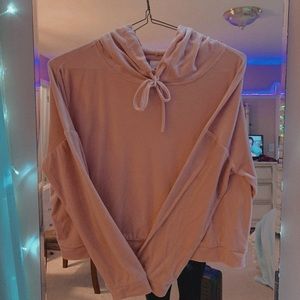 oversized pink soho hoodie